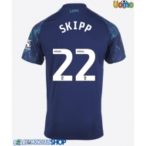 Maglie da calcio Leicester City Oliver Skipp #22 Seconda Maglia 2025-26 Manica Corta